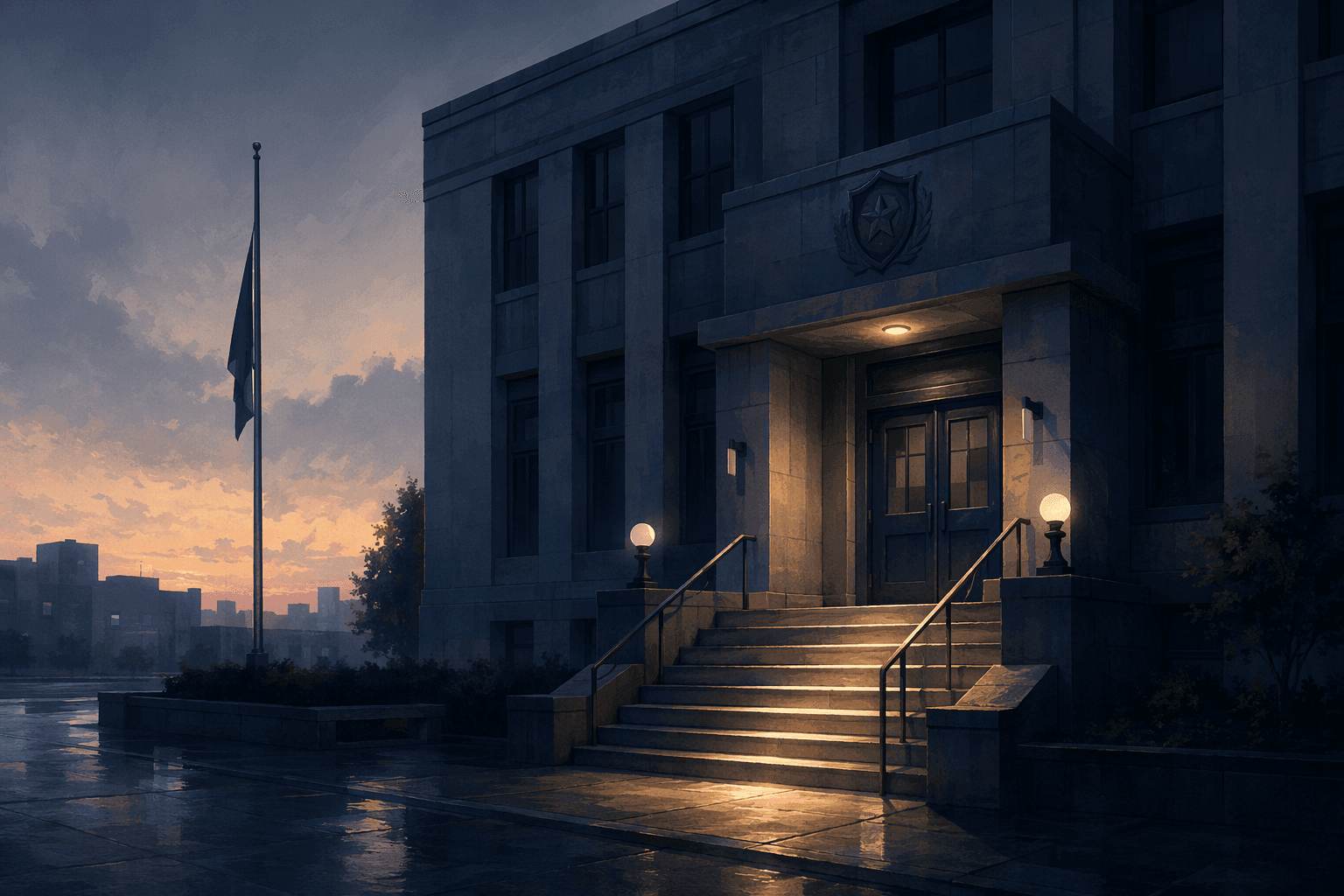 Officer incident - illustration, Jake Team LLC