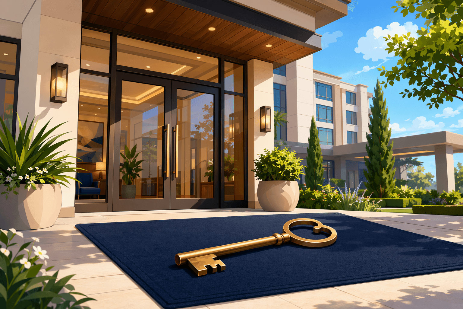 New Hotel Opening - illustration, Jake Team LLC
