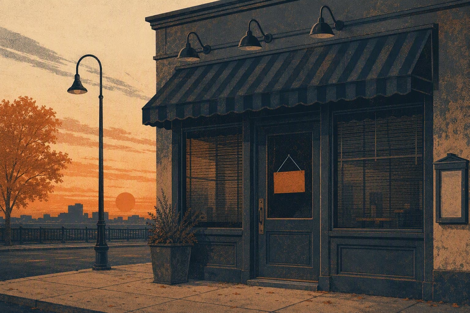 Store Closure - illustration, Jake Team LLC