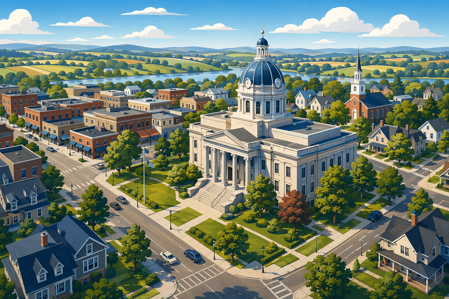 Local overview - illustration, Jake Team LLC
