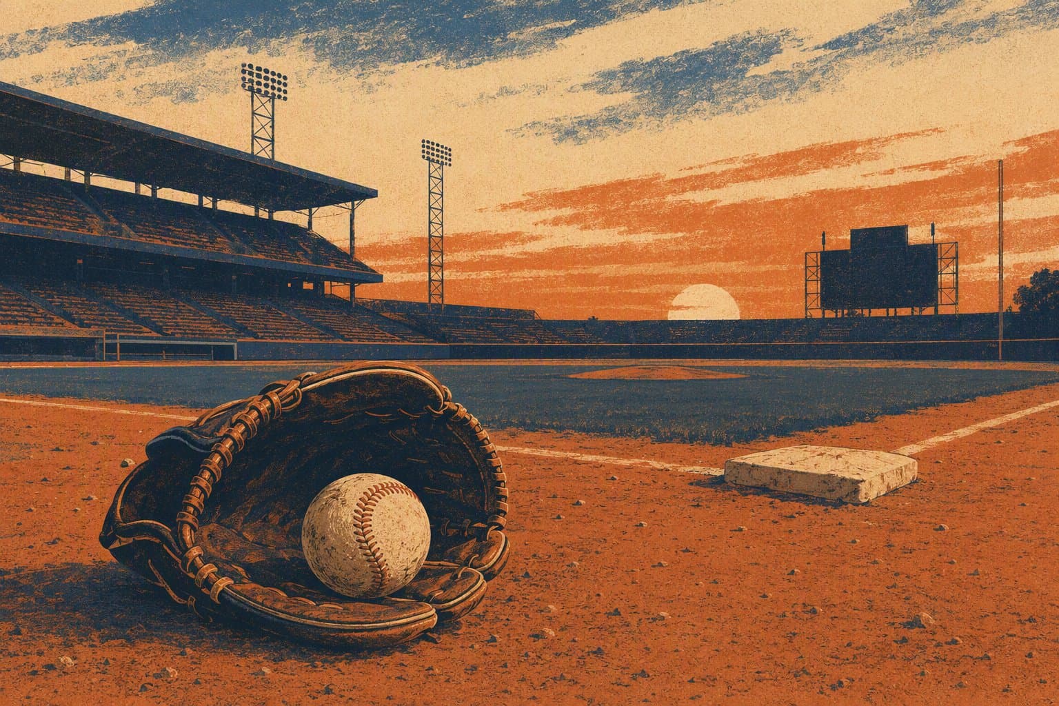 Baseball Game - illustration, Jake Team LLC
