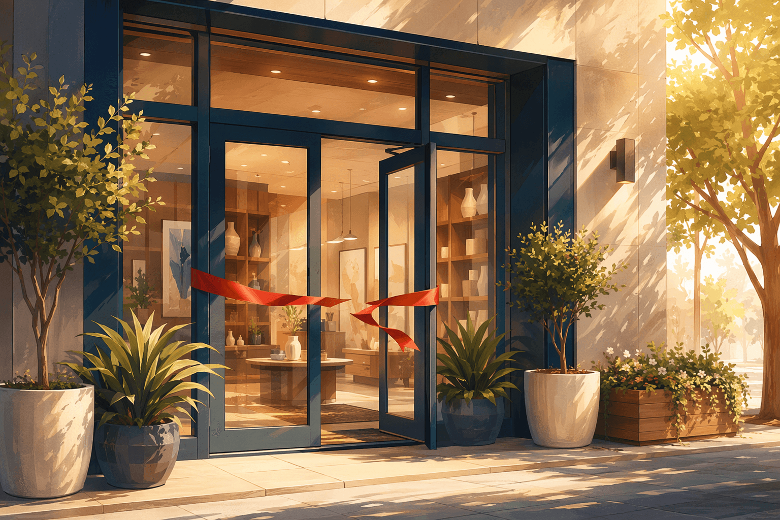 New Business Headquarters - illustration, Jake Team LLC