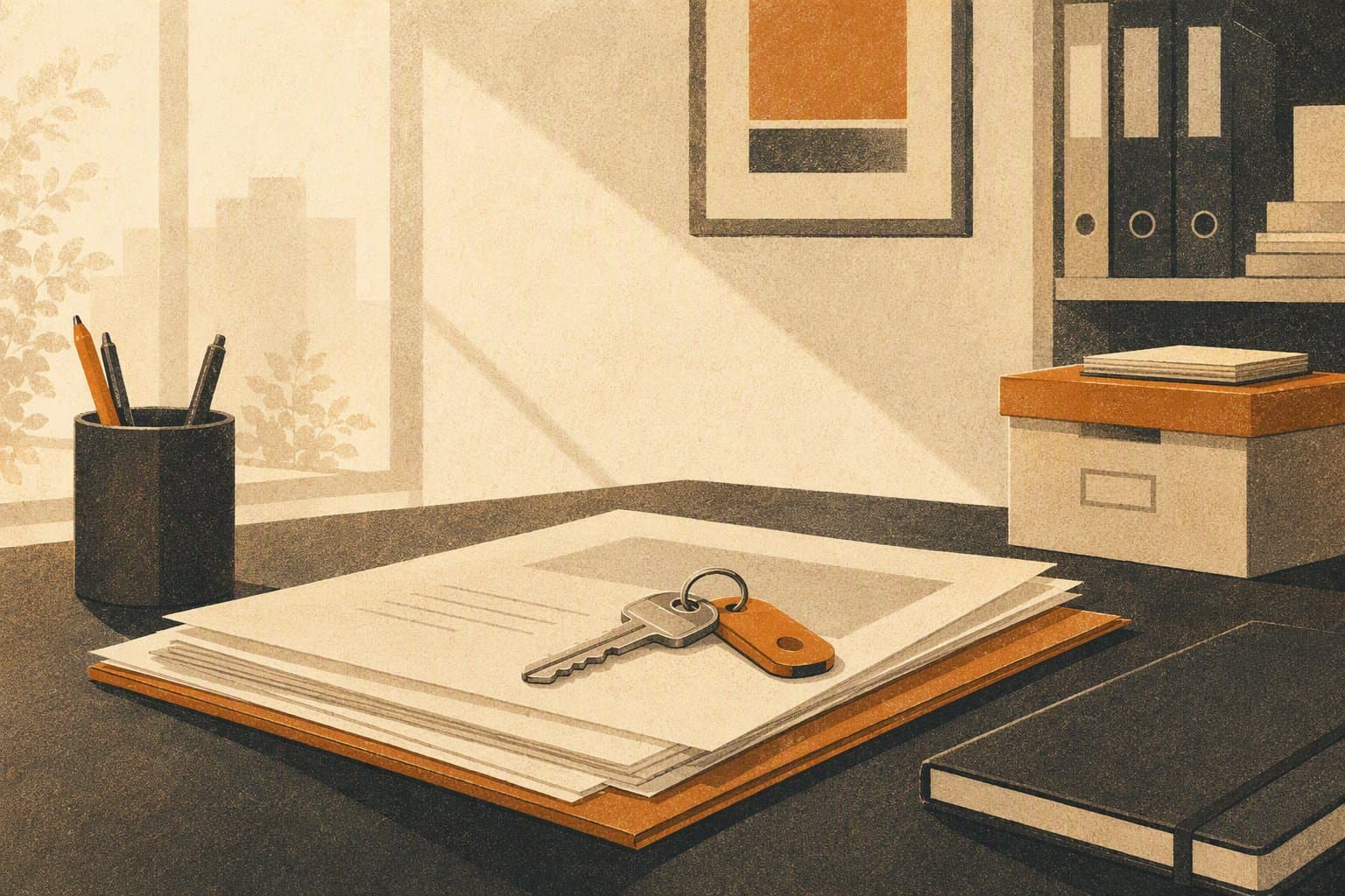 corporate leadership transition - illustration, Jake Team LLC