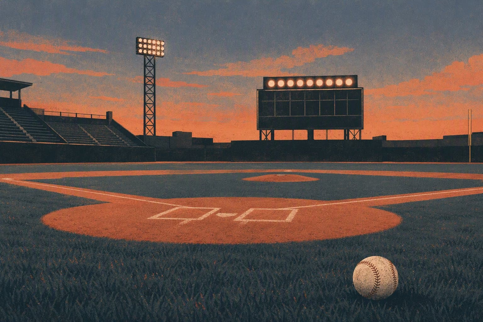 Baseball Victory - illustration, Jake Team LLC