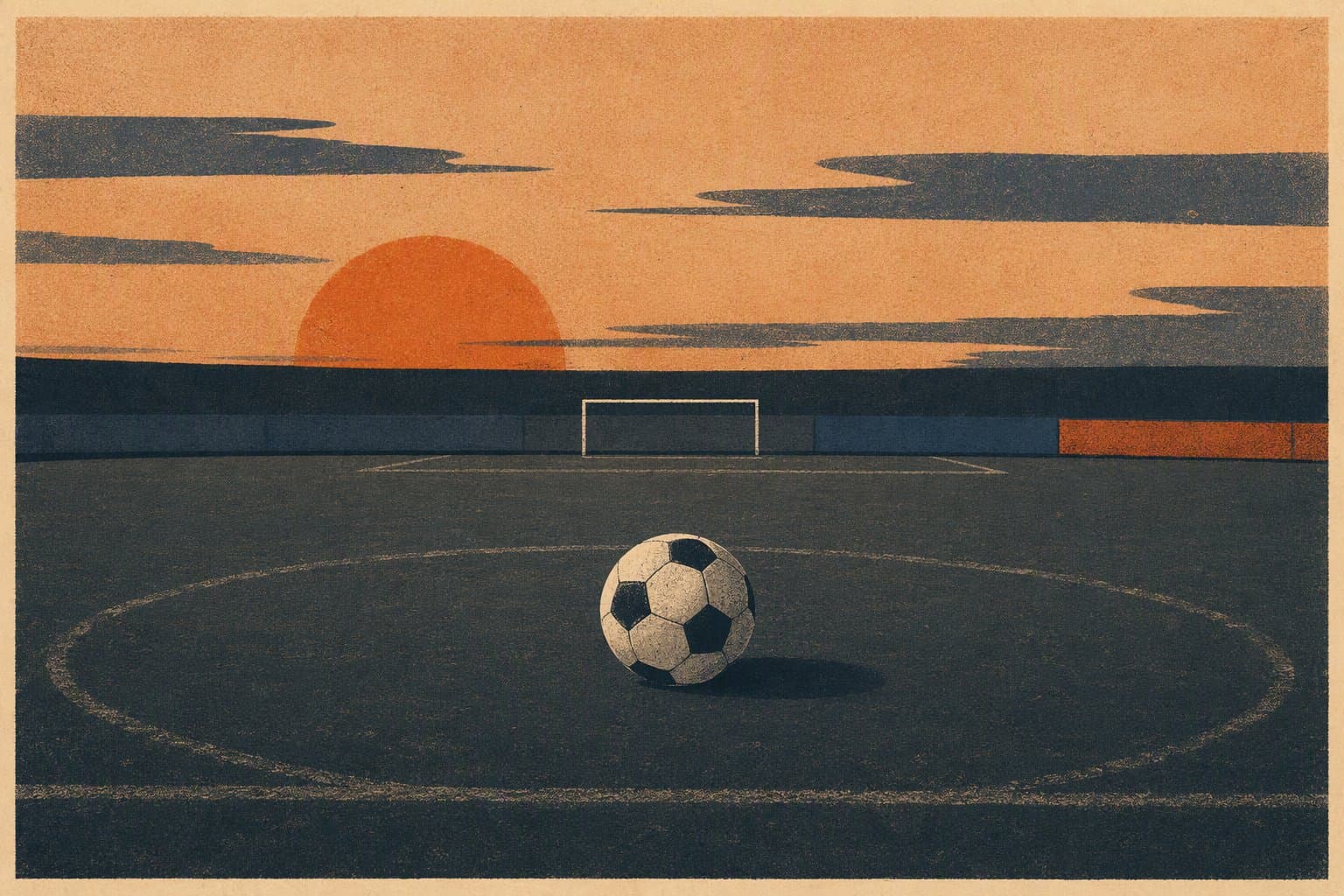 Soccer Draw - illustration, Jake Team LLC