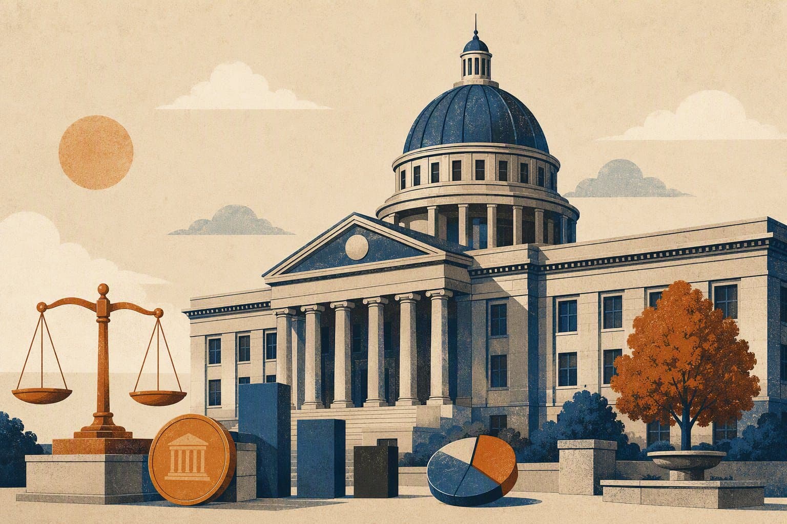 Civic Budgeting - illustration, Jake Team LLC