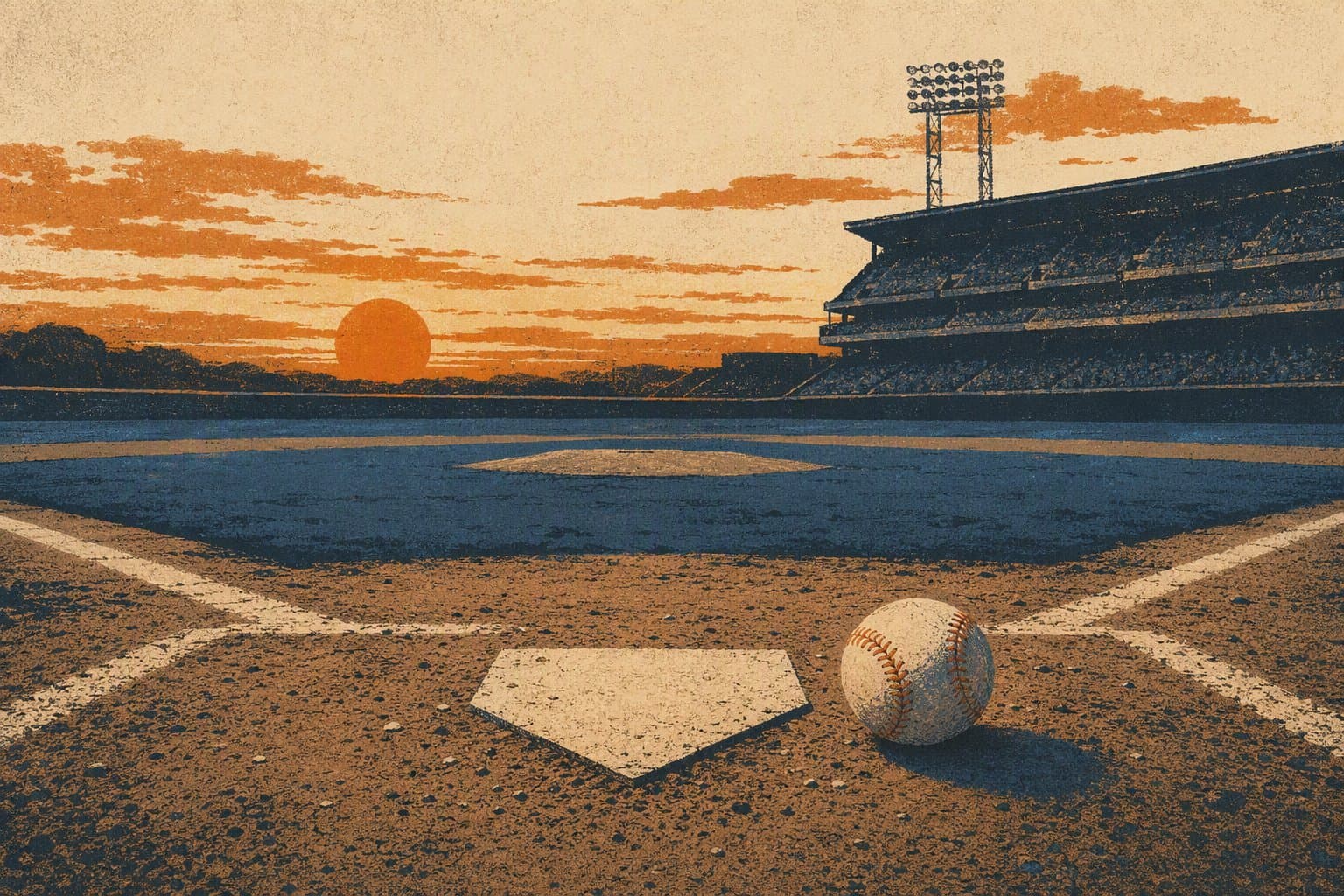 Baseball Victory - illustration, Jake Team LLC
