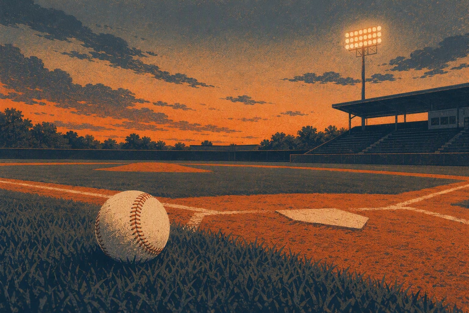 Baseball Home Run - illustration, Jake Team LLC