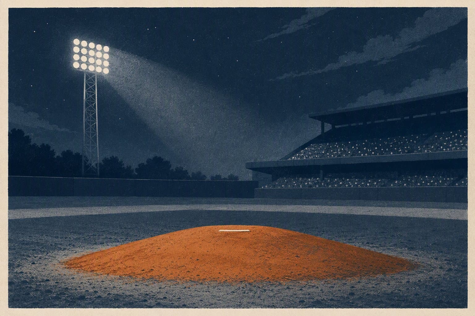 Baseball Pitching Dominance - illustration, Jake Team LLC