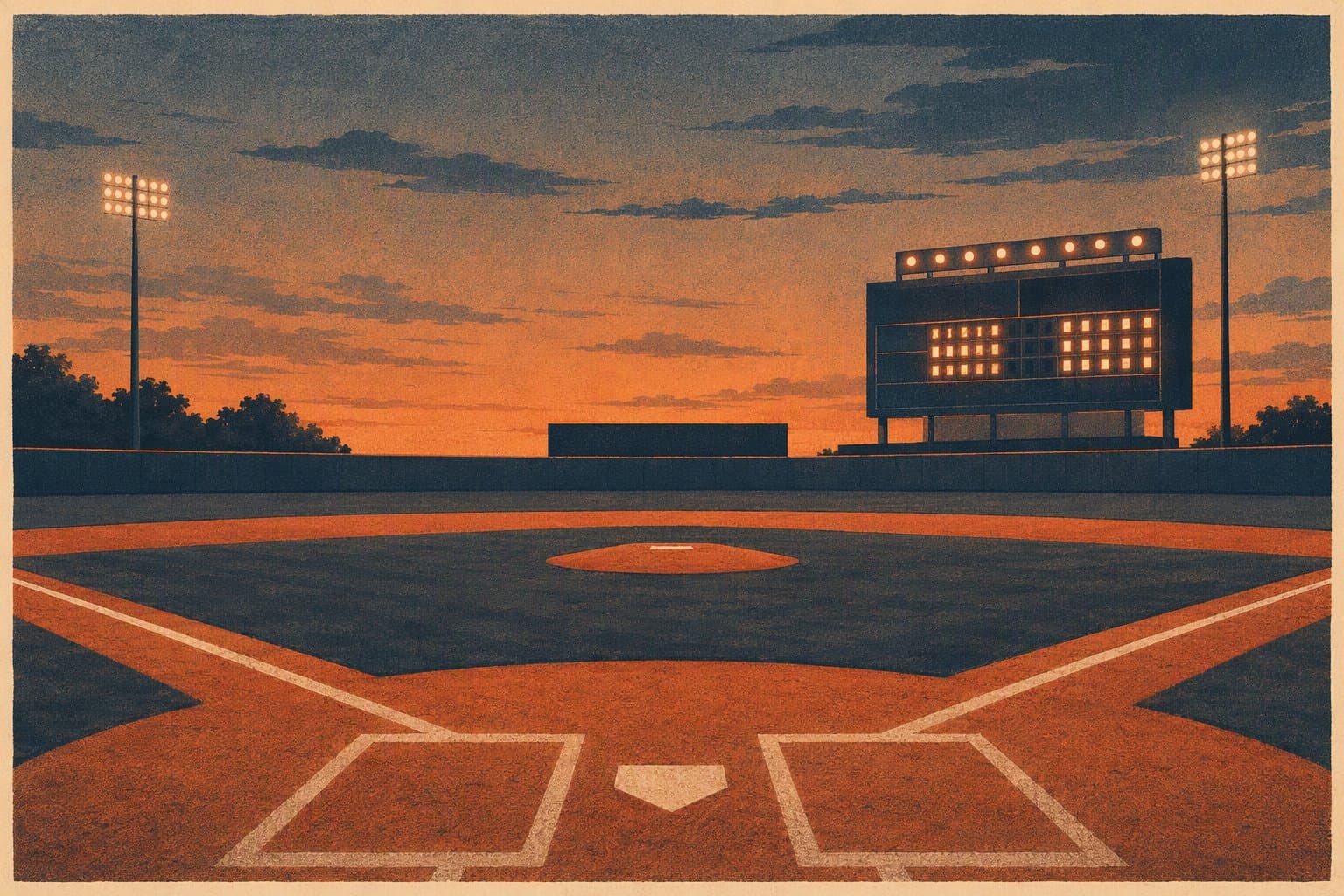 Baseball Victory - illustration, Jake Team LLC