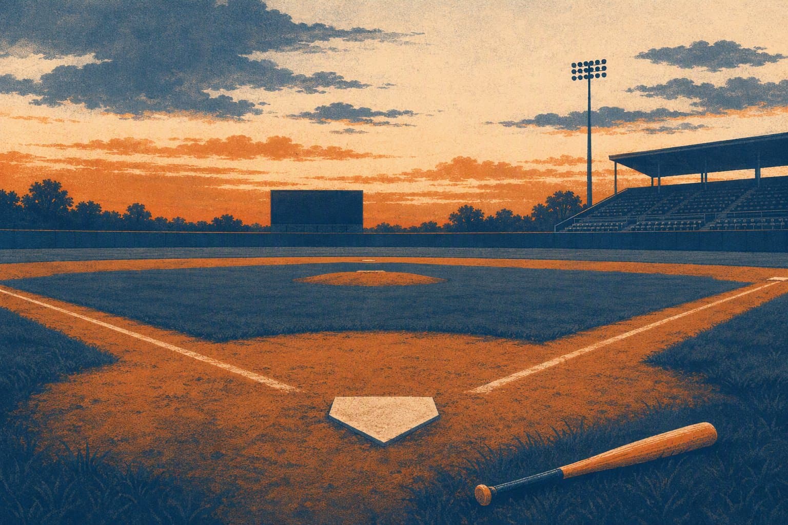 Baseball victory - illustration, Jake Team LLC