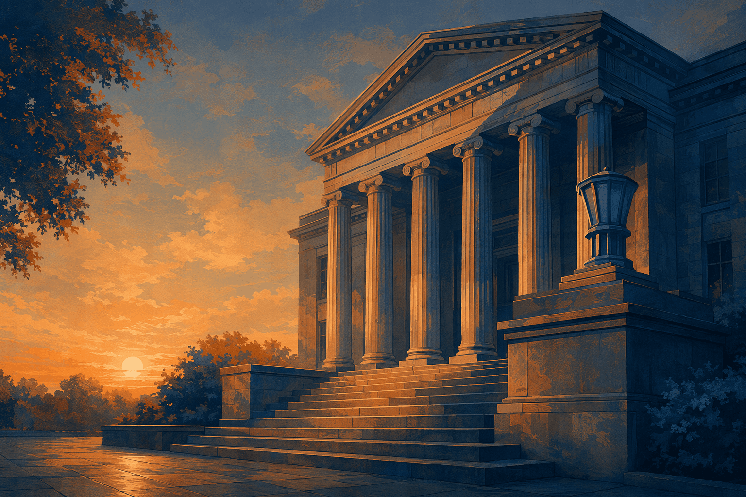 Courthouse Justice - illustration, Jake Team LLC