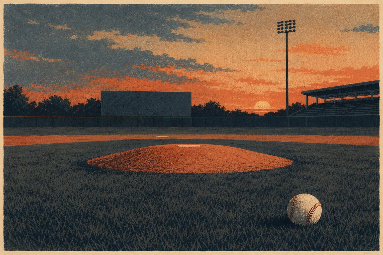 Baseball Victory - illustration, Jake Team LLC