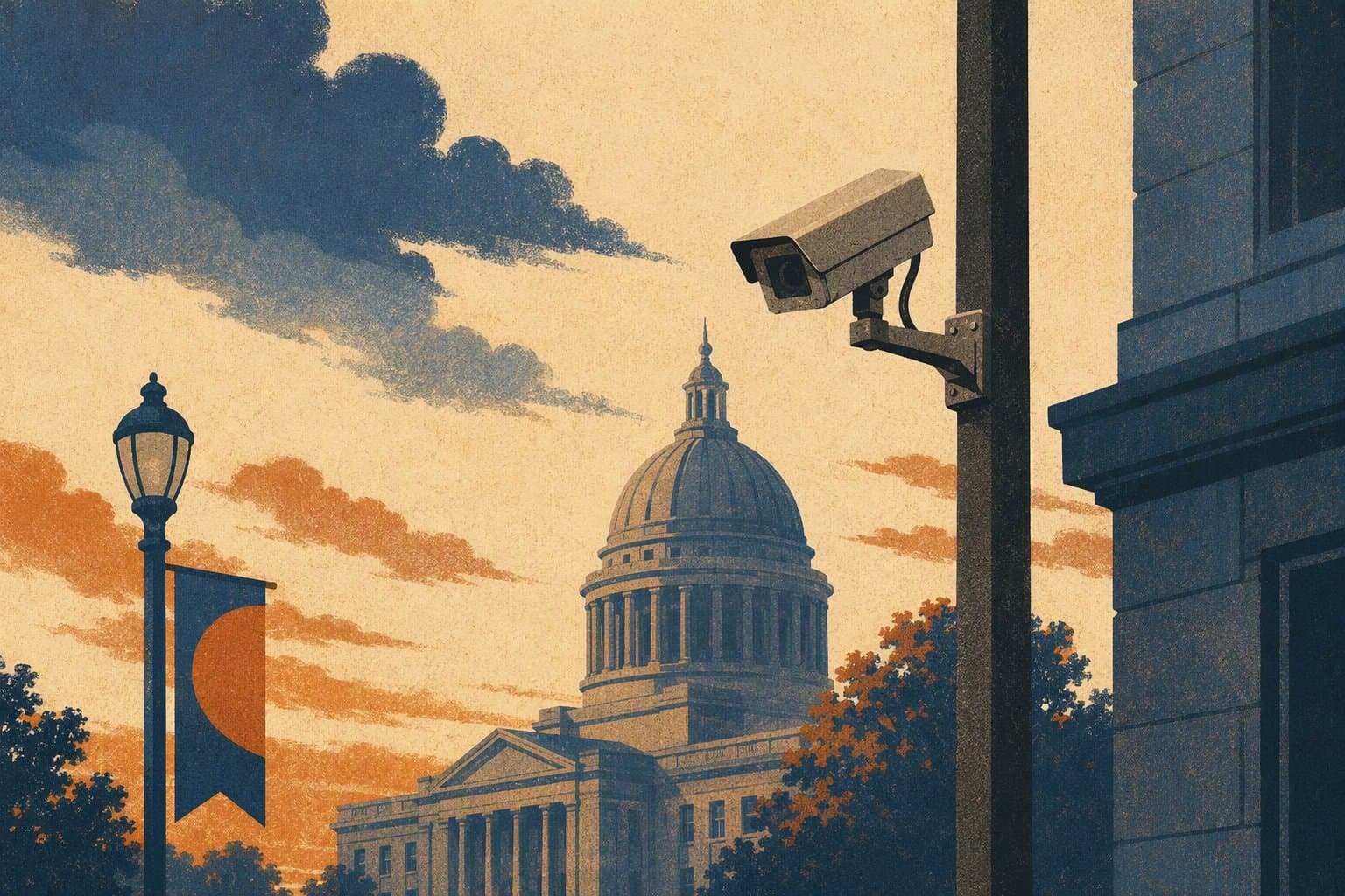 Civic Privacy Pause - illustration, Jake Team LLC
