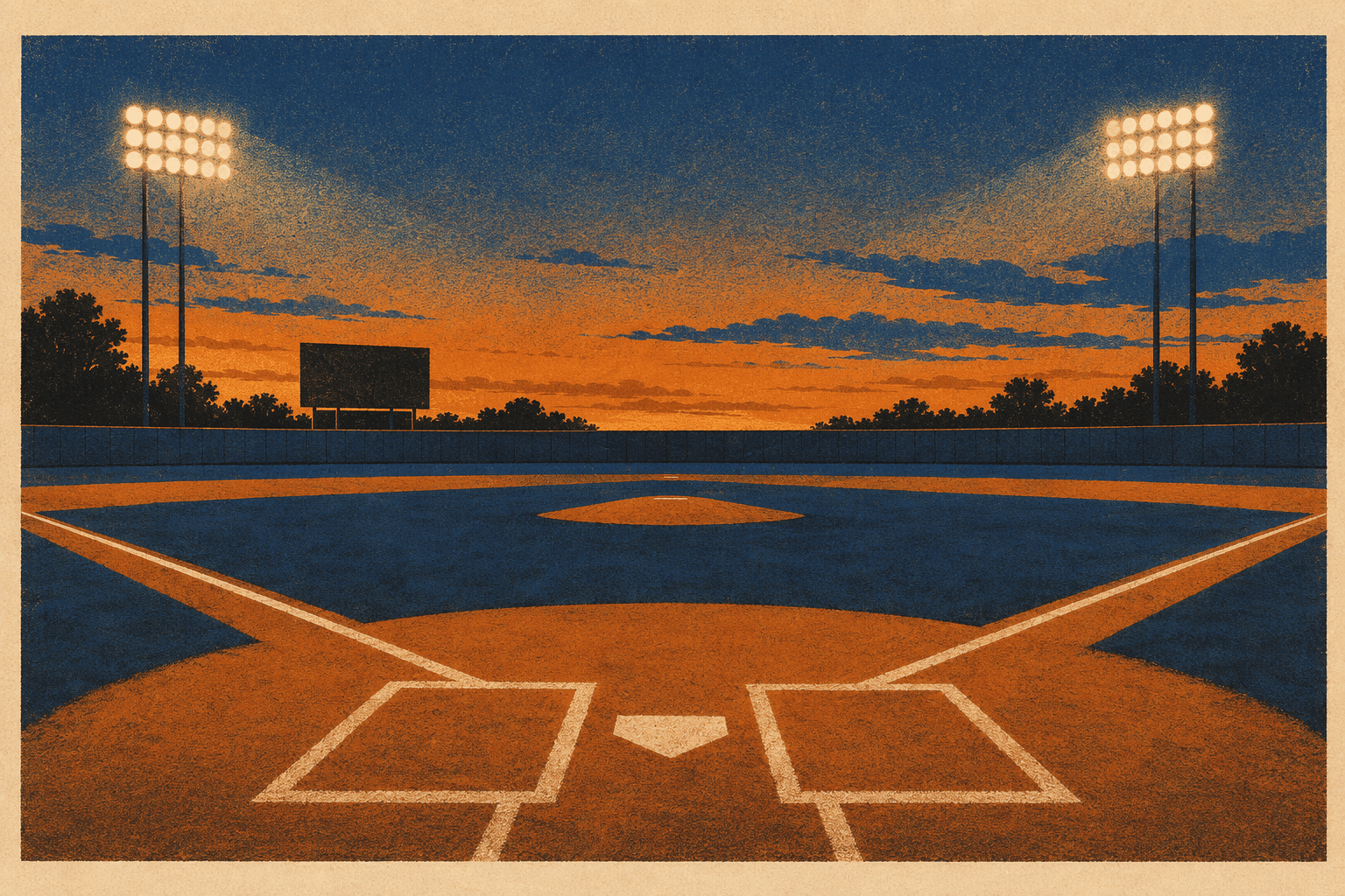 Baseball Victory - illustration, Jake Team LLC