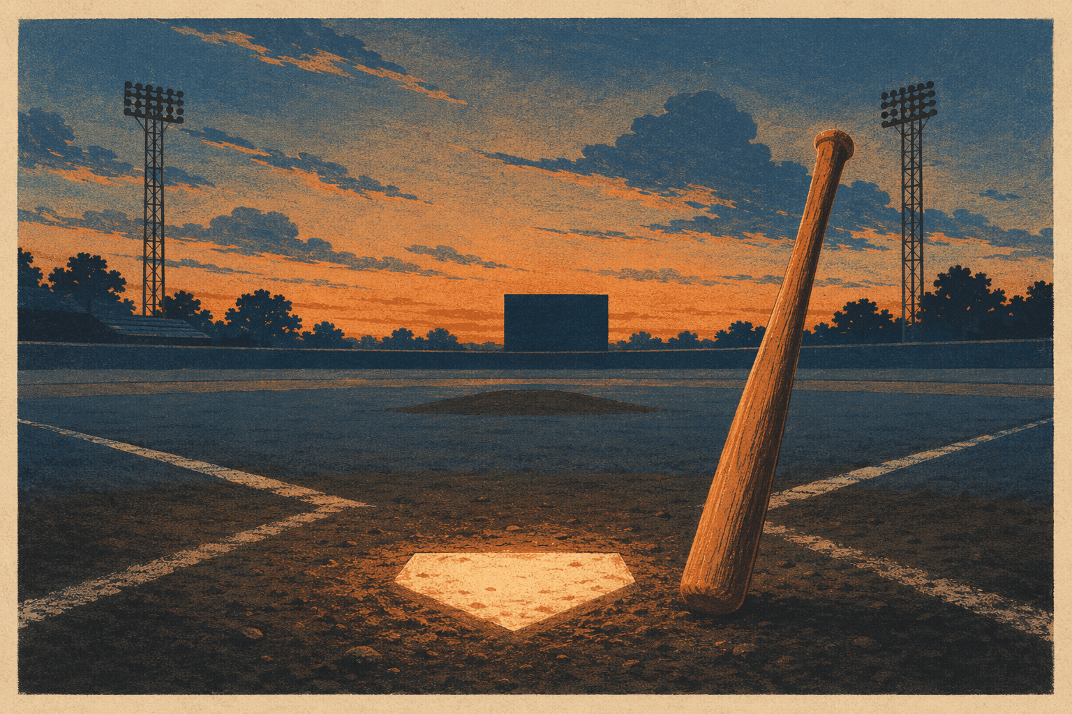 Baseball Victory - illustration, Jake Team LLC