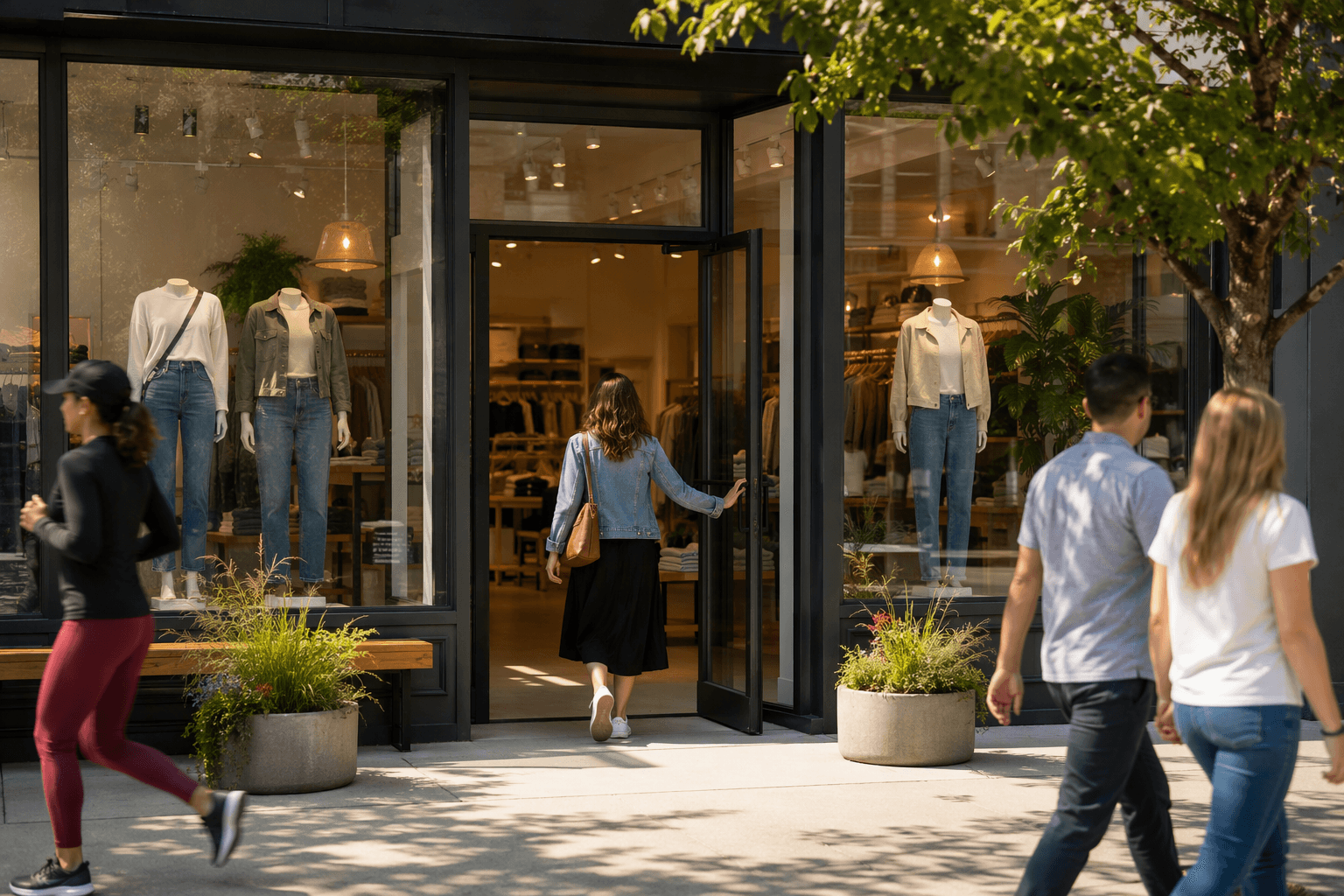 apparel business opening - illustration, Jake Team LLC