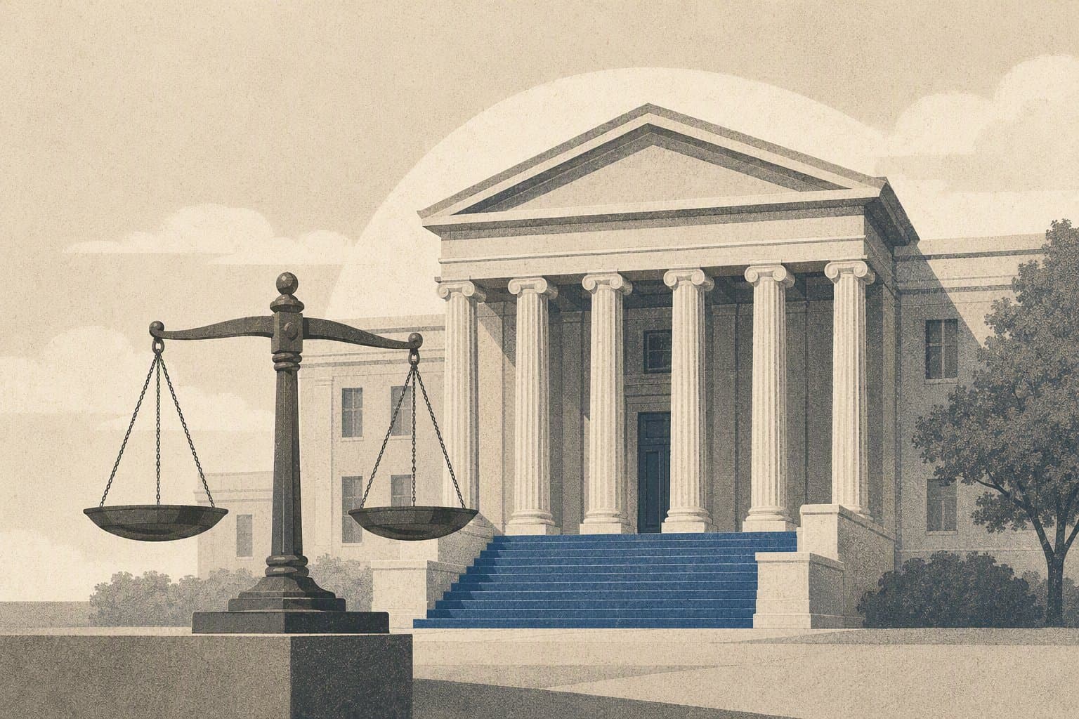 Princeton justice - illustration, Jake Team LLC