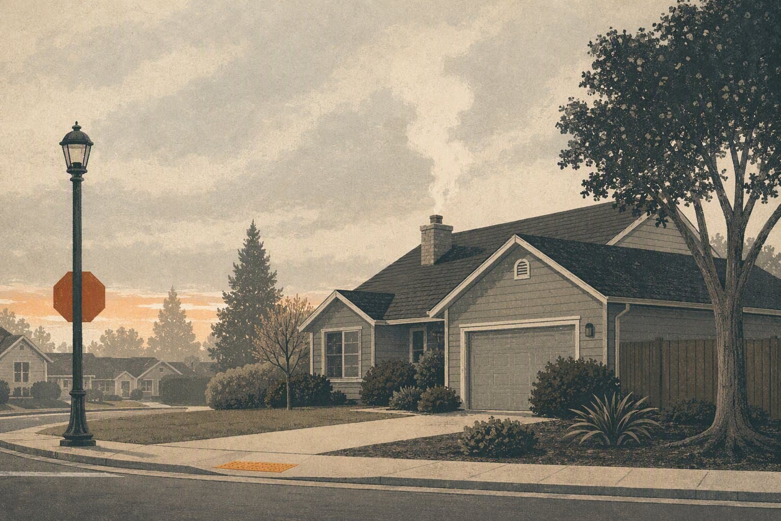 Residential Fire Response - illustration, Jake Team LLC
