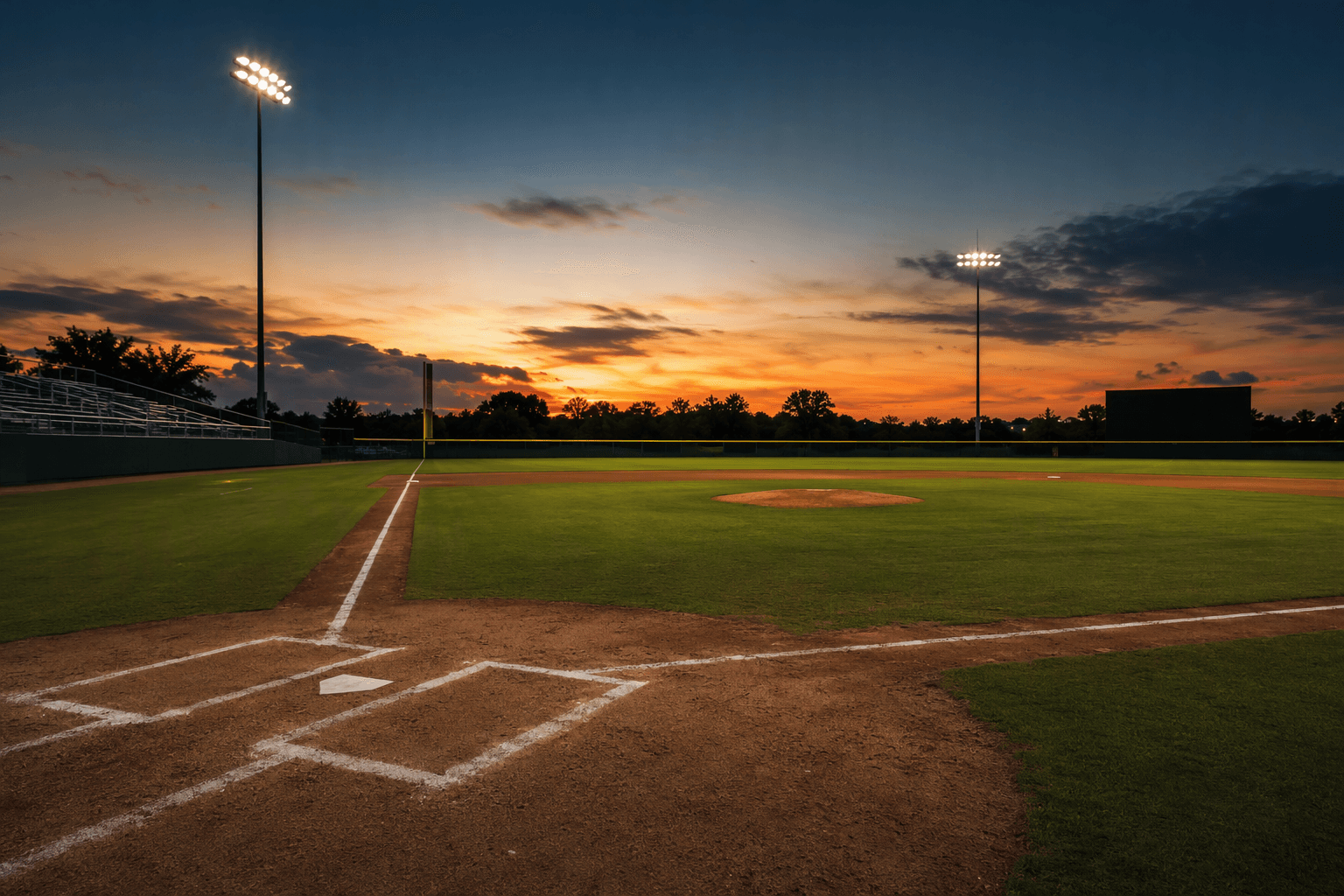 baseball stadium atmosphere - illustration, Jake Team LLC