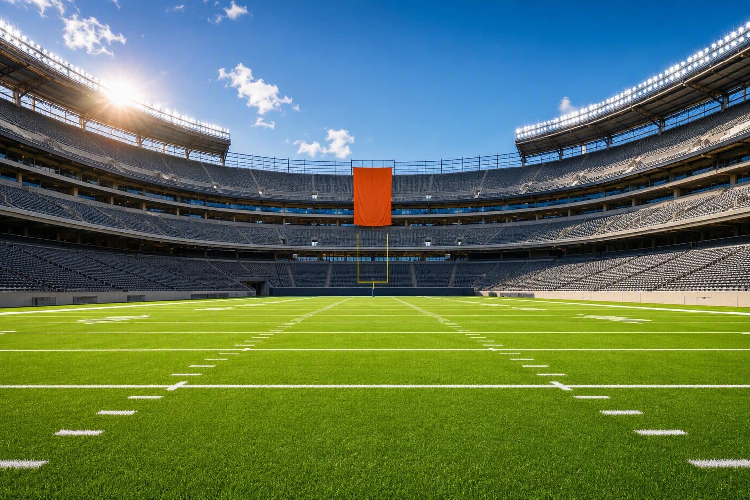 Sunlit Stadium - illustration, Jake Team LLC