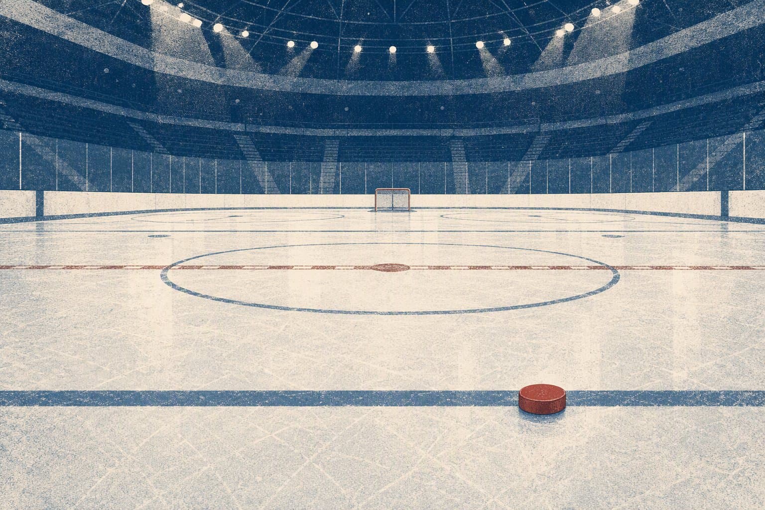 Ice Hockey Arena - illustration, Jake Team LLC