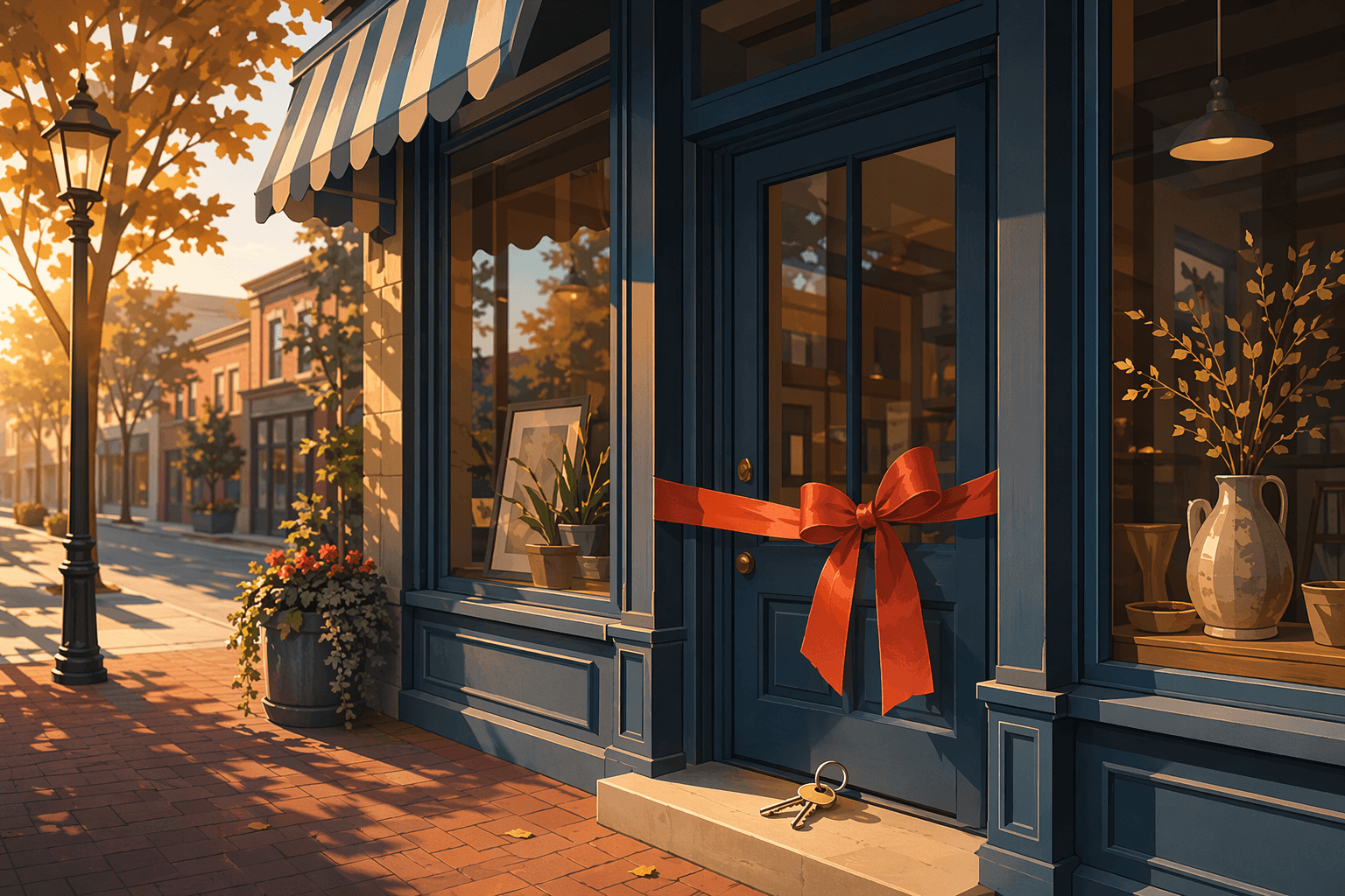 New Business Opening - illustration, Jake Team LLC