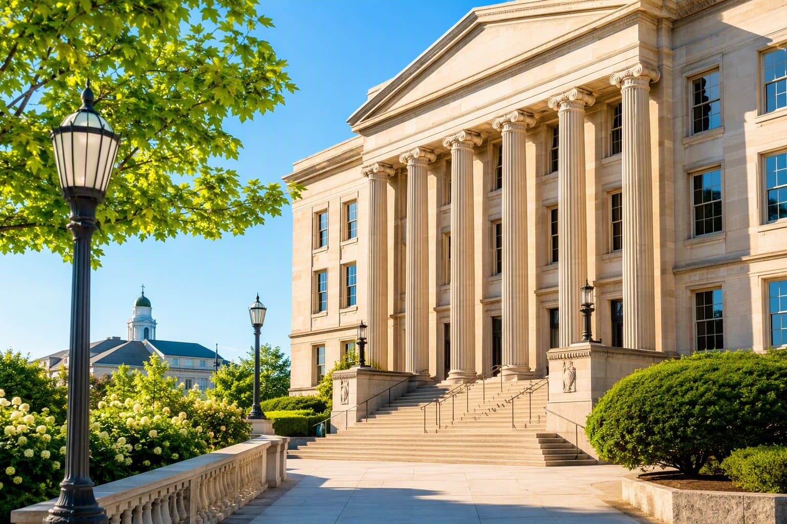 Princeton city hall - illustration, Jake Team LLC