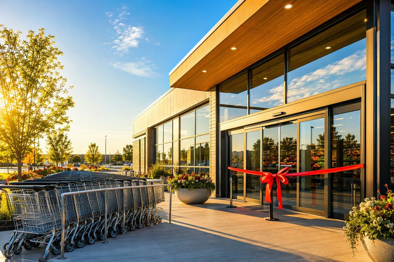 New Grocery Store - illustration, Jake Team LLC