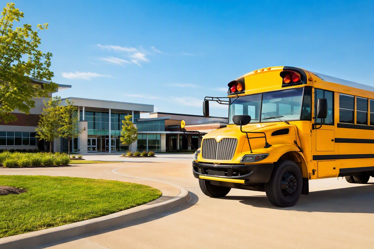 Princeton ISD school bus - illustration, Jake Team LLC