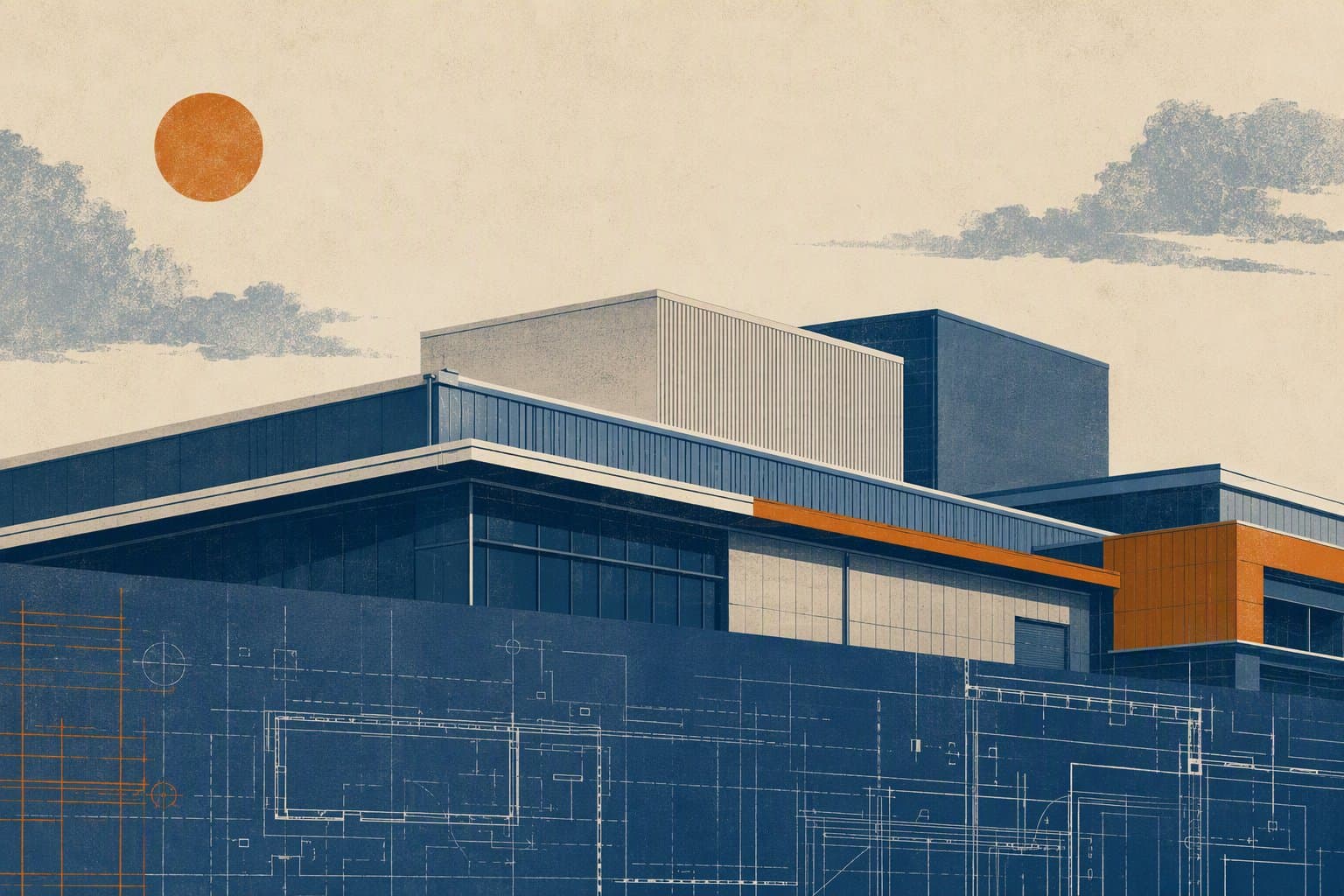 data center development - illustration, Jake Team LLC