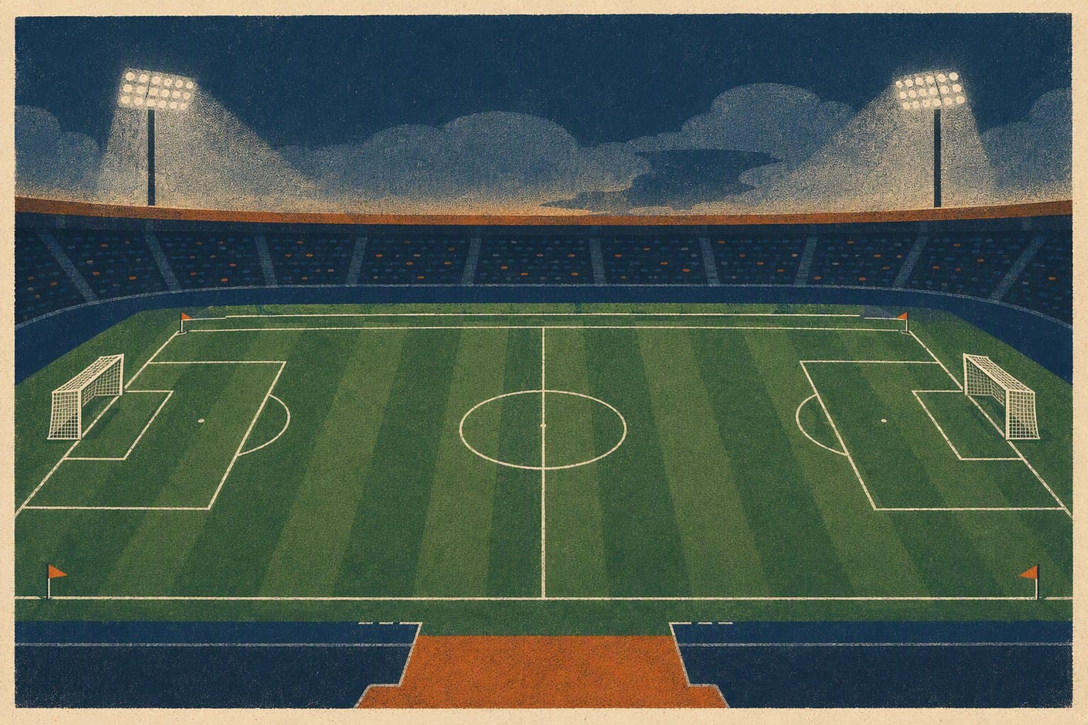 Soccer Draw - illustration, Jake Team LLC
