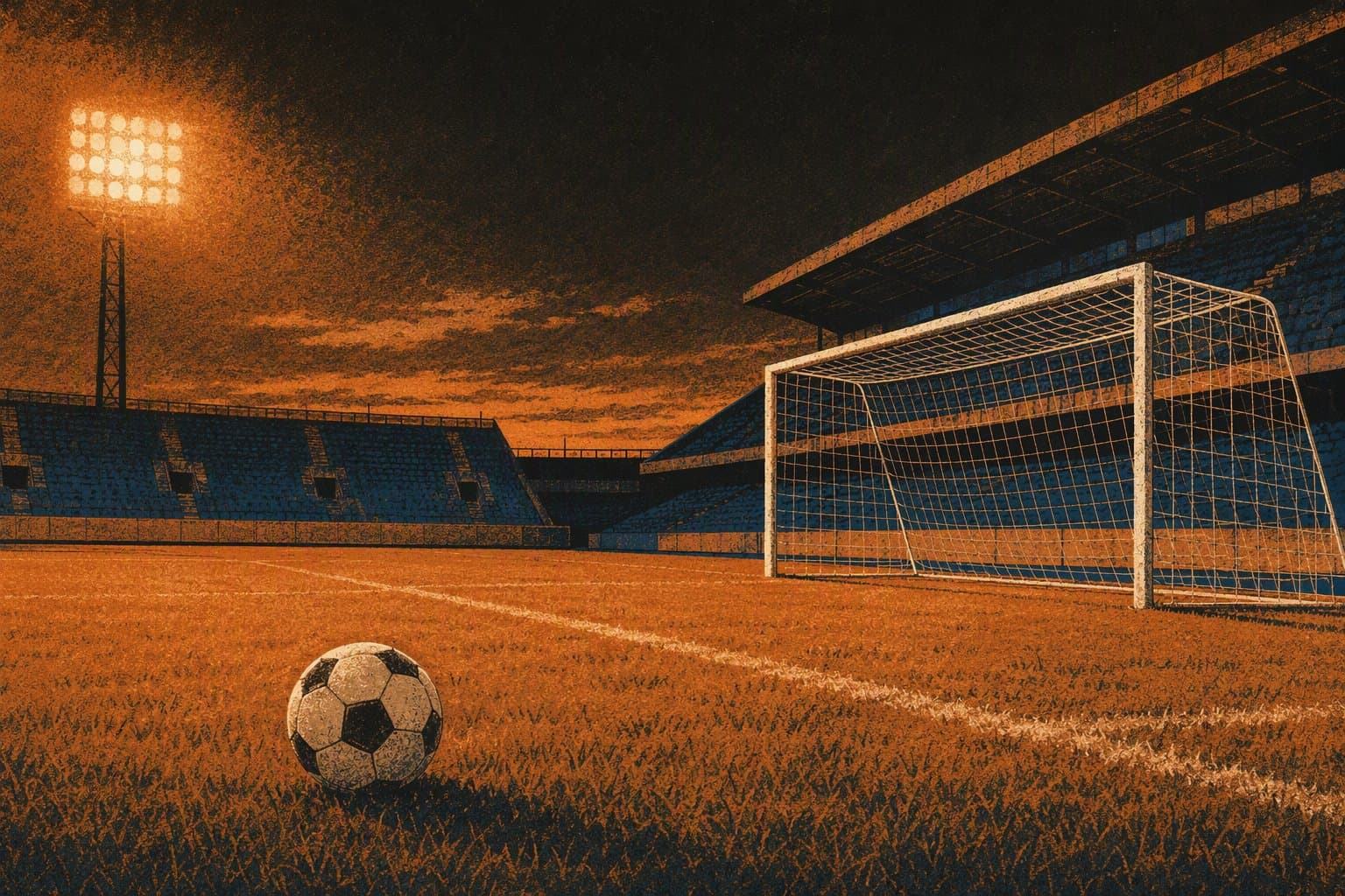 Late Soccer Win - illustration, Jake Team LLC