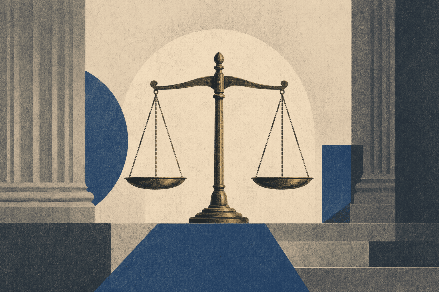justice and accountability - illustration, Jake Team LLC