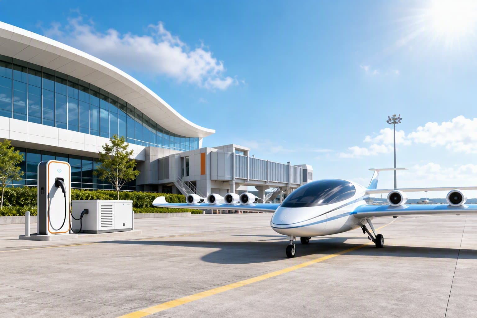 Electric Aviation Initiative - illustration, Jake Team LLC