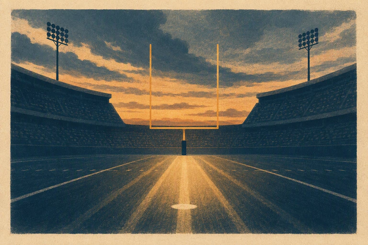 Late Field Goal - illustration, Jake Team LLC