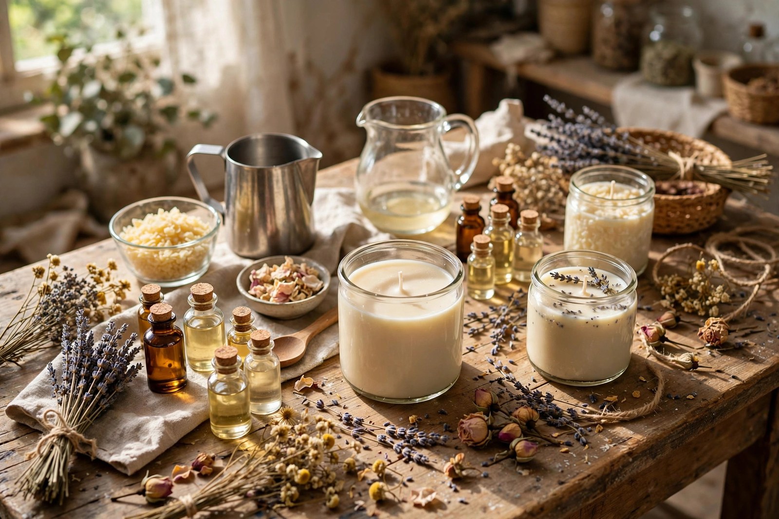 The Candle'LIT' Experience: Candle Making Workshop — Illustration by Jake Team LLC