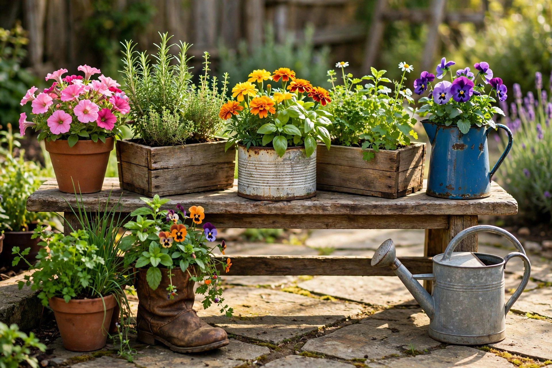 Container Gardening Workshop — Illustration by Jake Team LLC