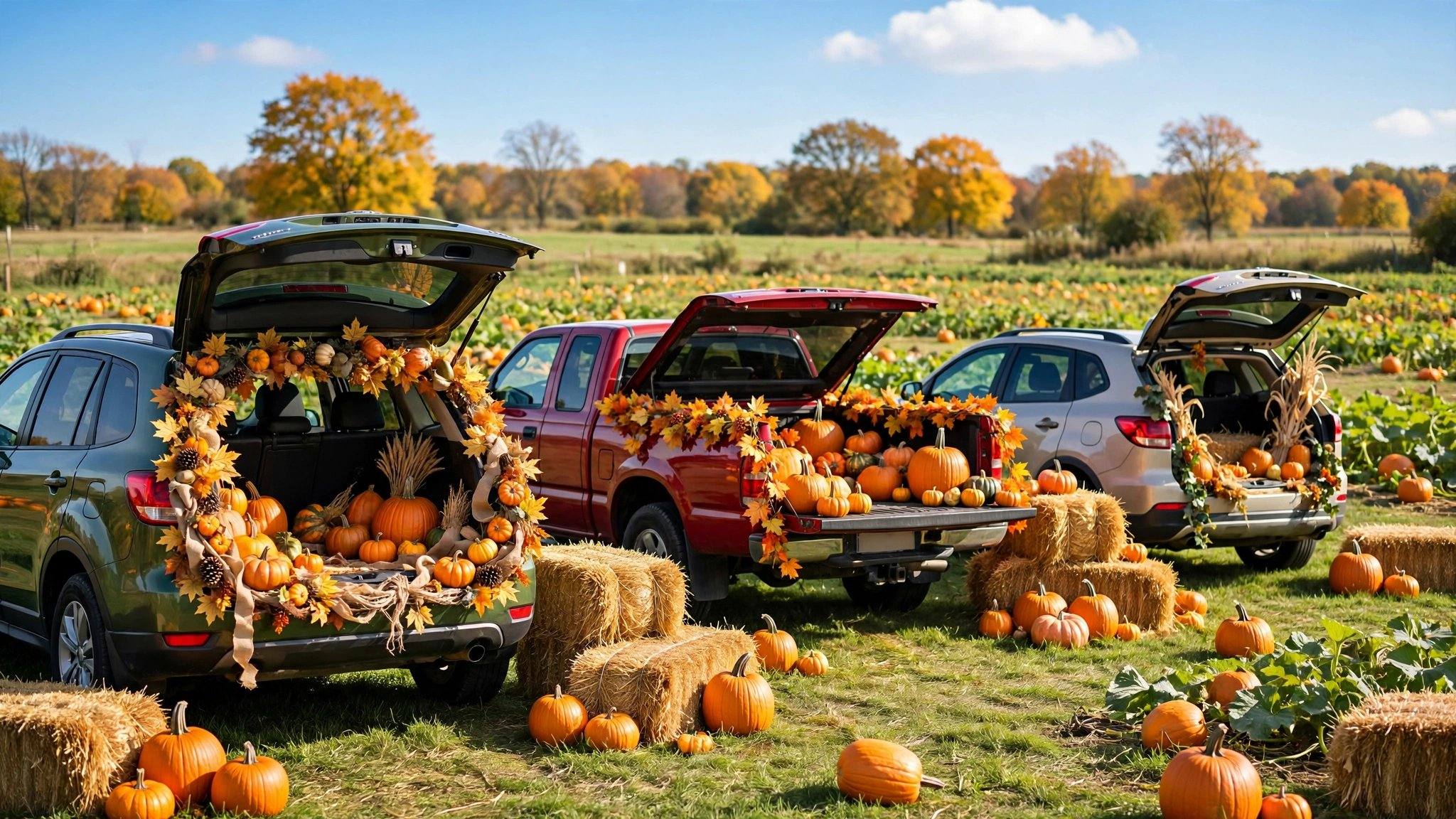 Mack's Pumpkins Trunk or Treat — Illustration by Jake Team LLC